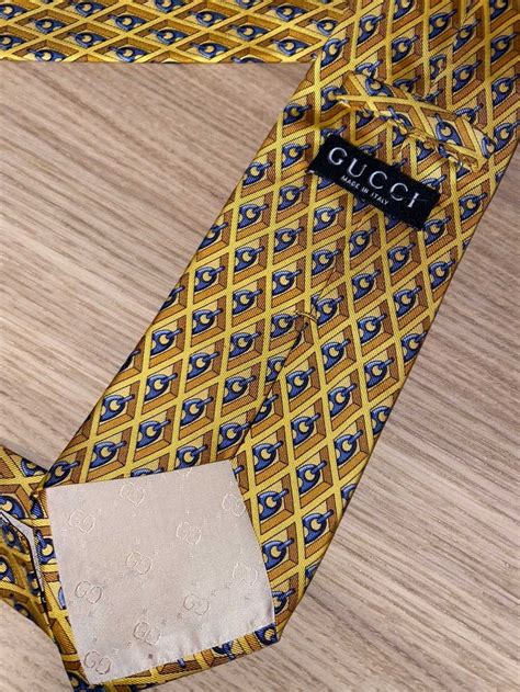 gucci bowie|vintage gucci tie.